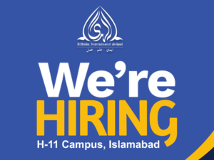 Human Resource Officer | Head Office H-11, Islamabad